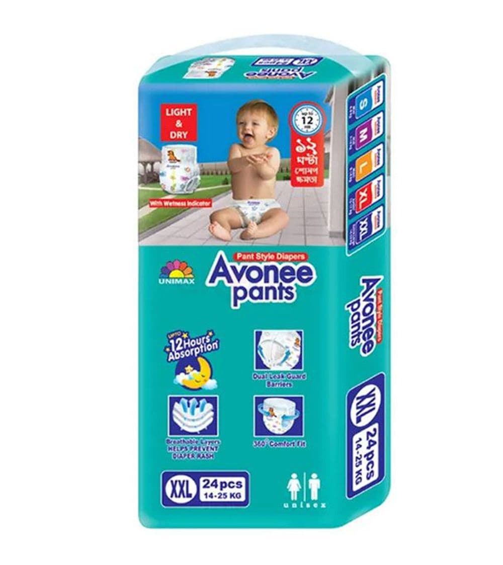 Avonee Pant Style Diaper 24's Pack (XXL)