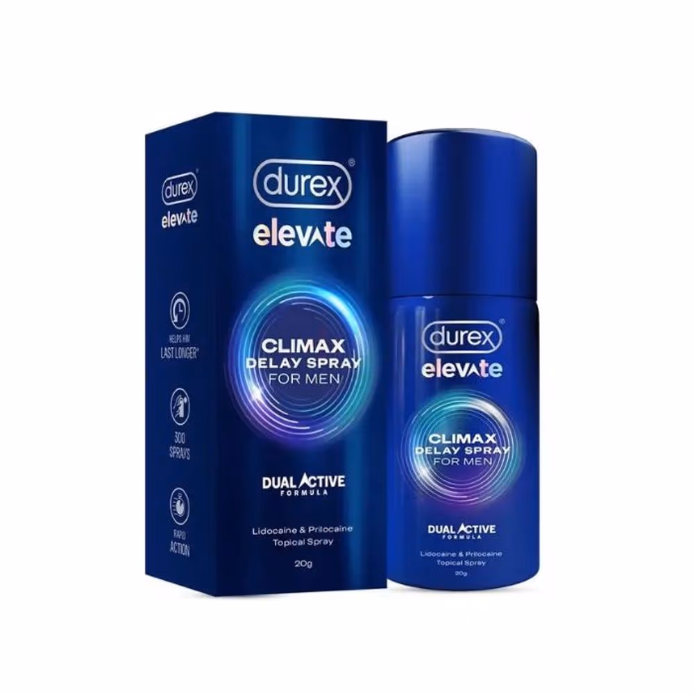 Durex Elevate Climax Delay Spray for Men 20g